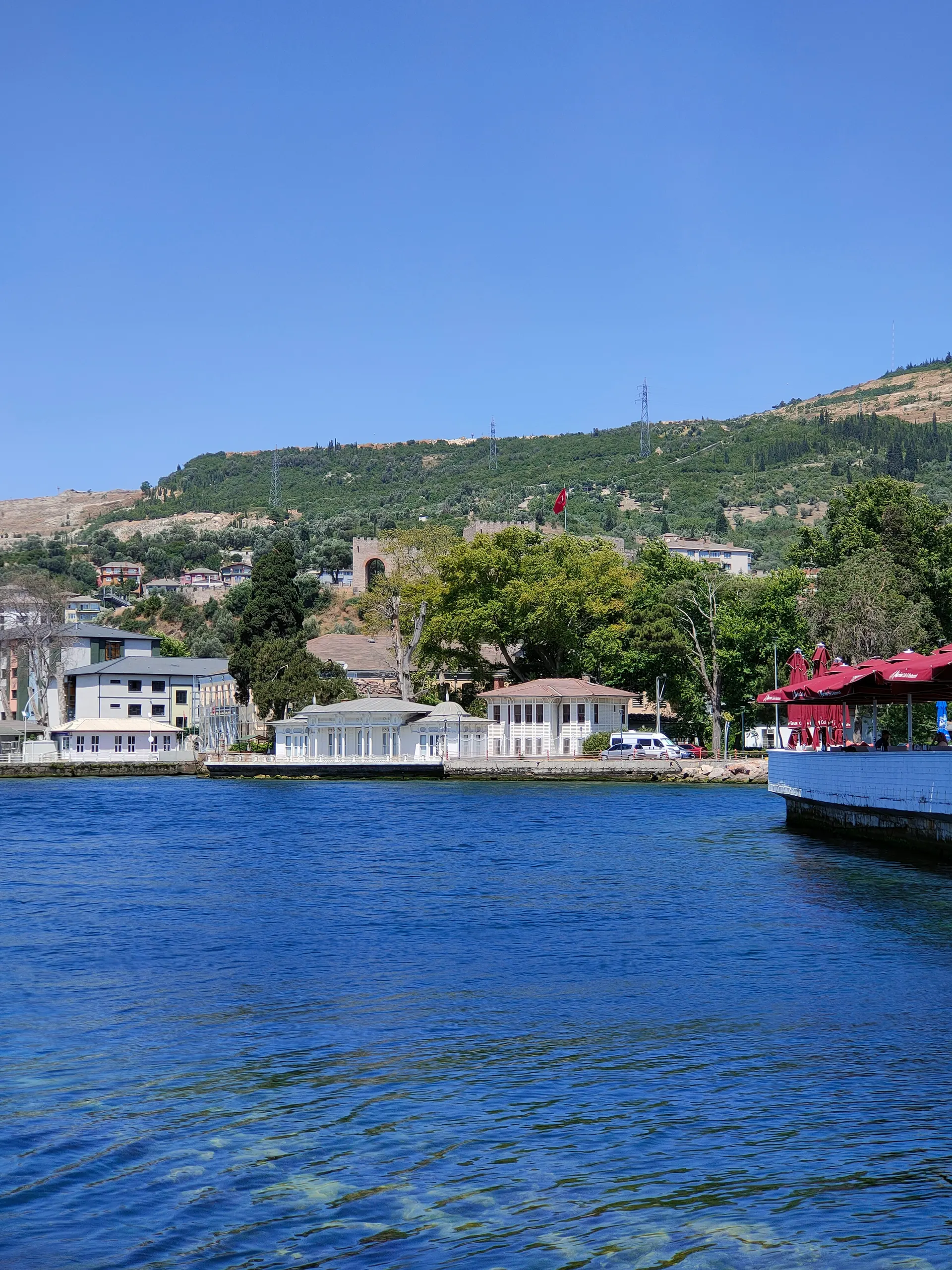 Hereke sahili ve Kaiser Köşkü, Hereke