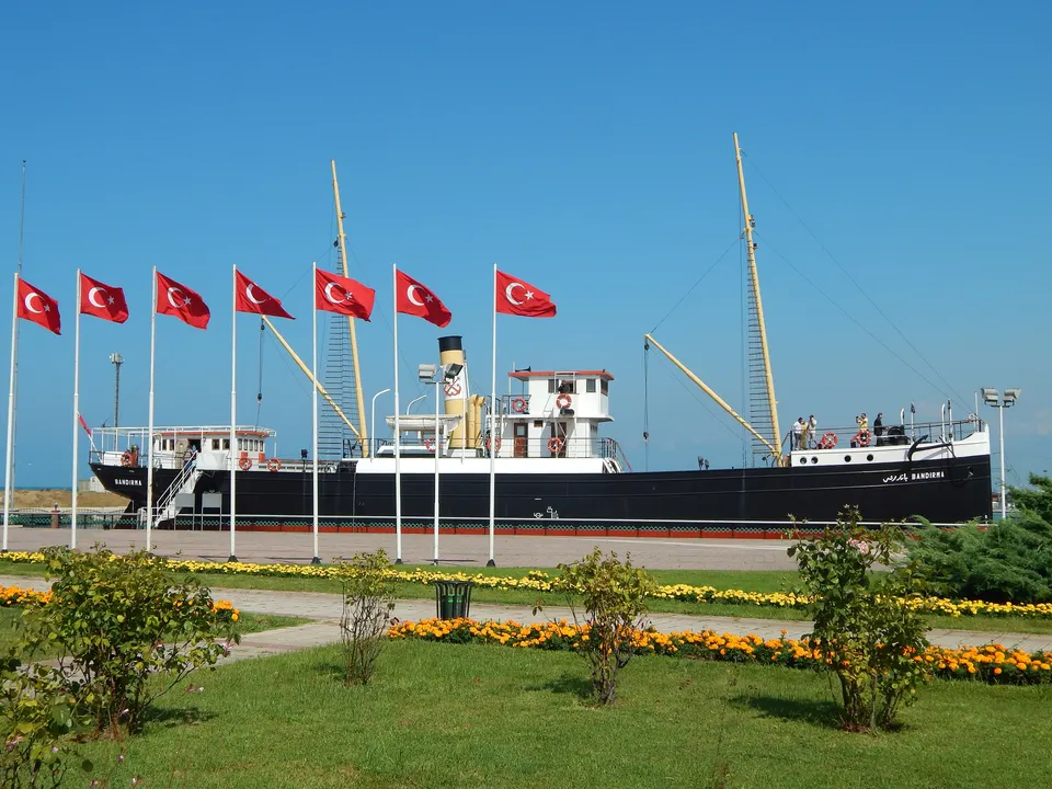 Bandırma Vapuru ve bayraklar, Bandırma Gemi Müzesi