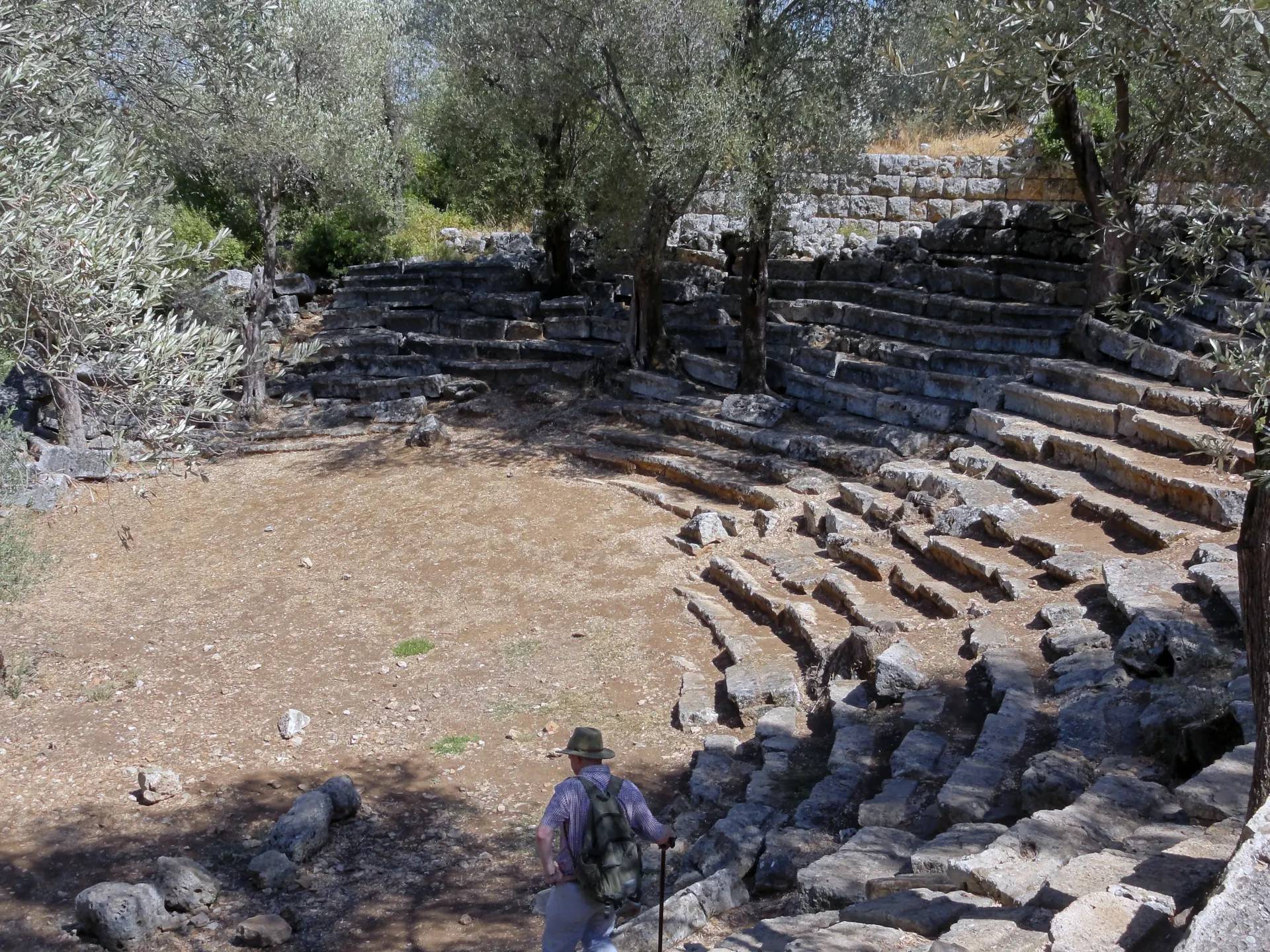 Sedir Adası antik tiyatro, Sedir Adası