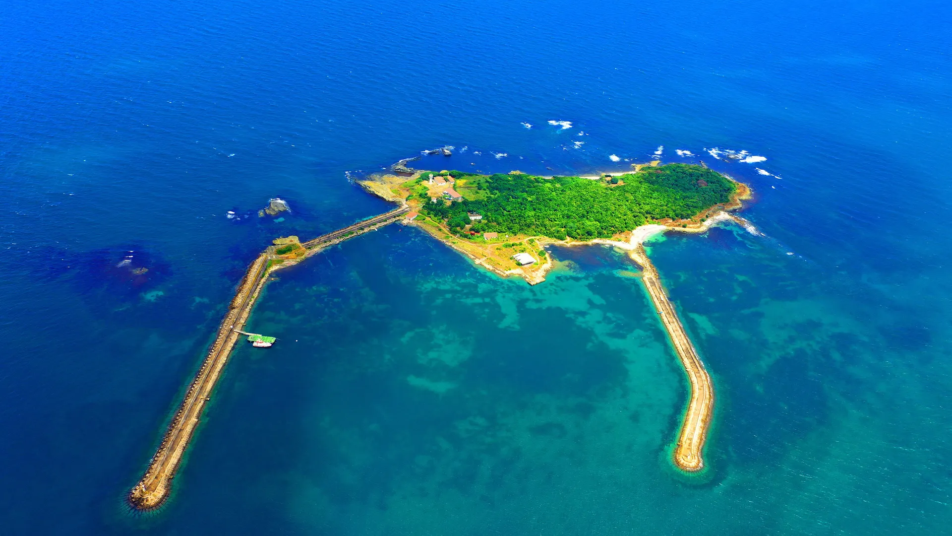 Kefken Adası, Kefken ve Kefken Adası