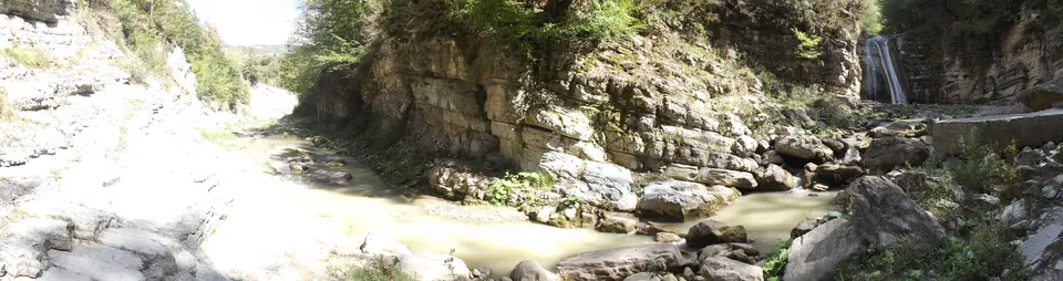 Gölalan kanyonu, panorama, Gölalan Şelalesi