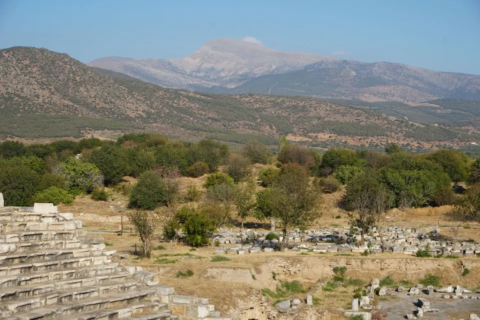 Afrodisias'tan Babadağ, Babadağ (Salbakos) ormanları