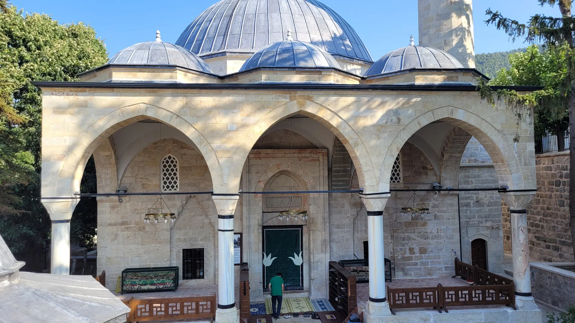 Yunus Paşa Camii, son cemaat yeri, Yunus Paşa Camii