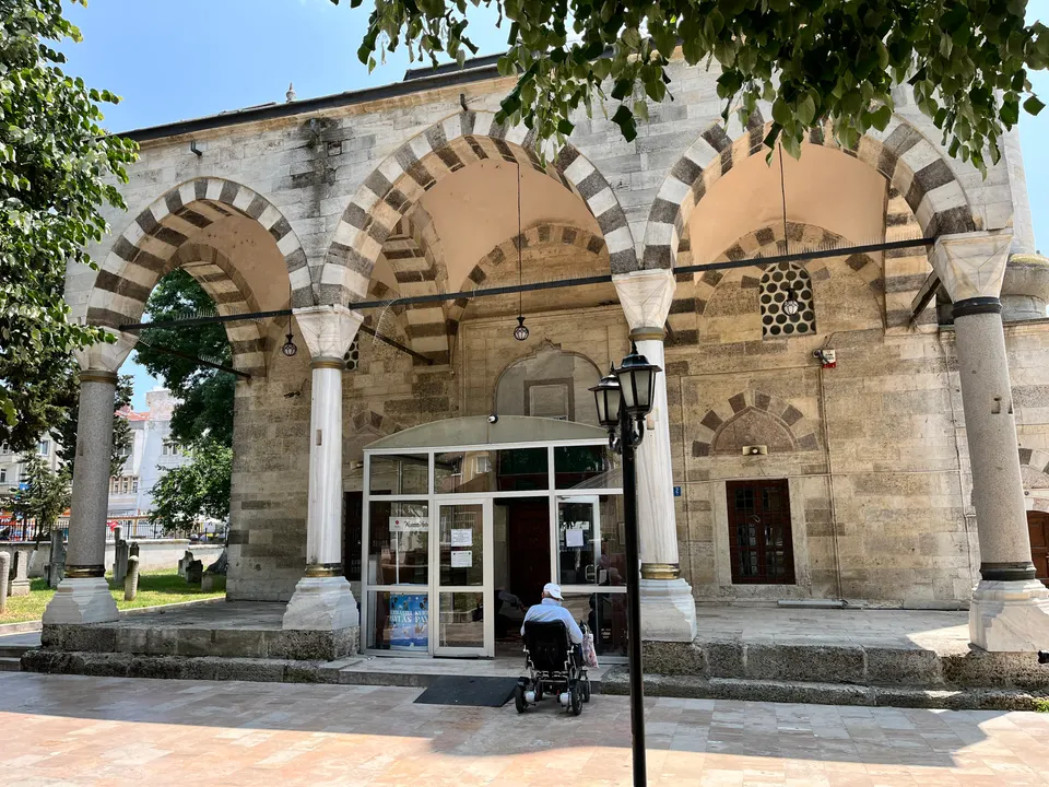 Ayas Paşa Camii, son cemaat yeri, Ayas Paşa Camii