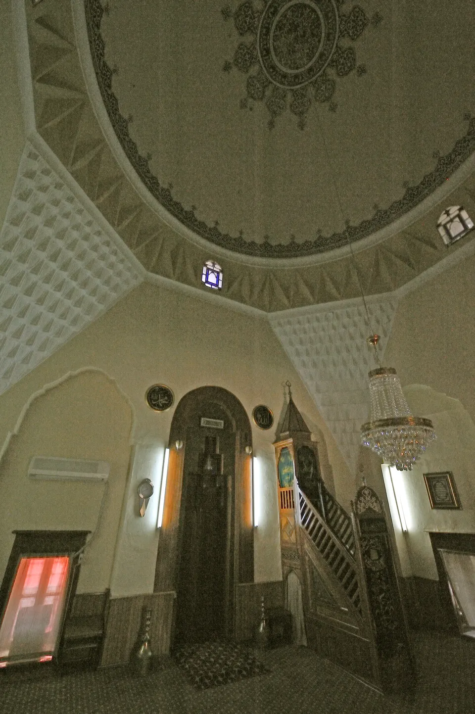 Kurşunlu Camii mihrap ve kubbe, Kurşunlu Camii