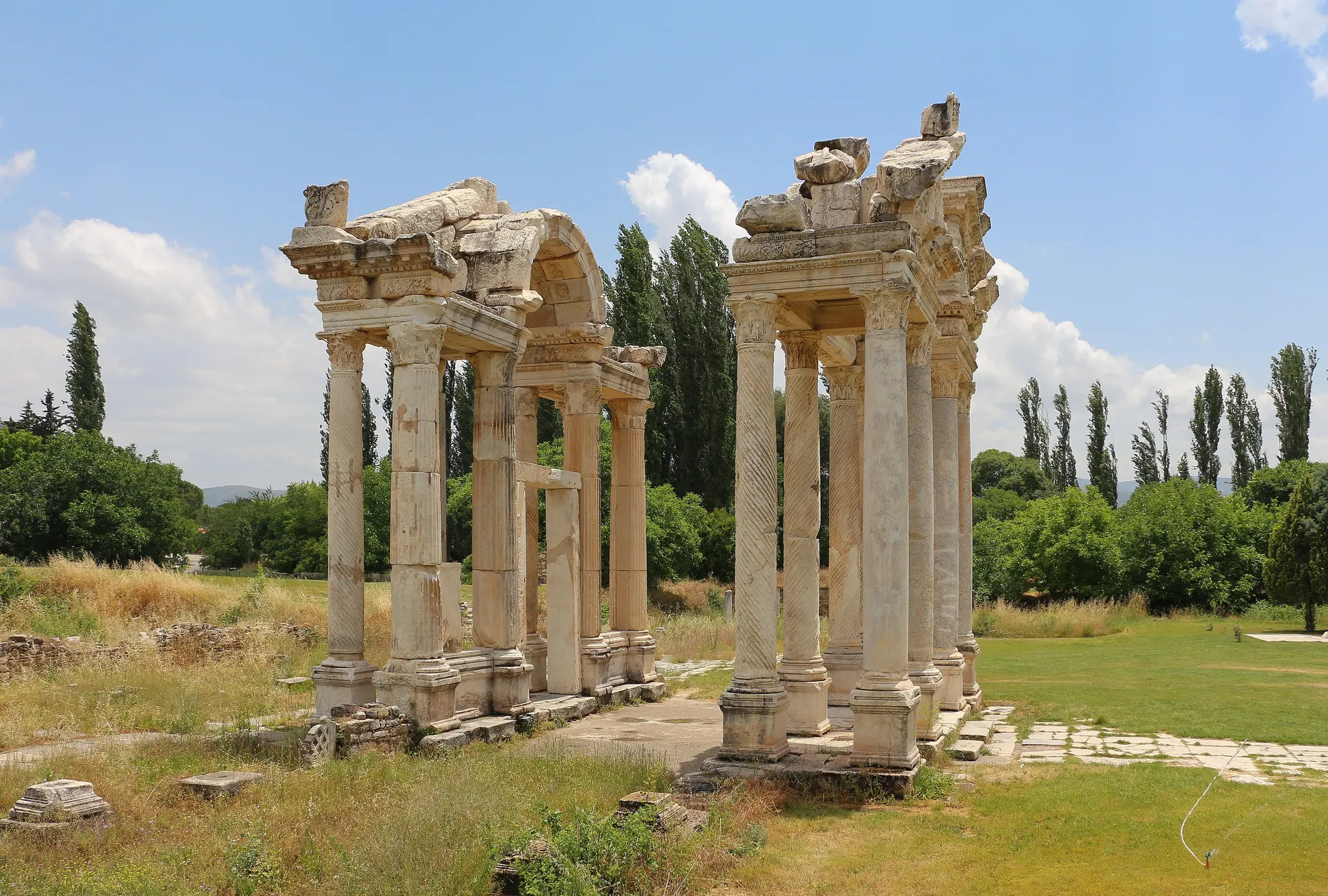 Afrodisias Tetrapylon, Afrodisias