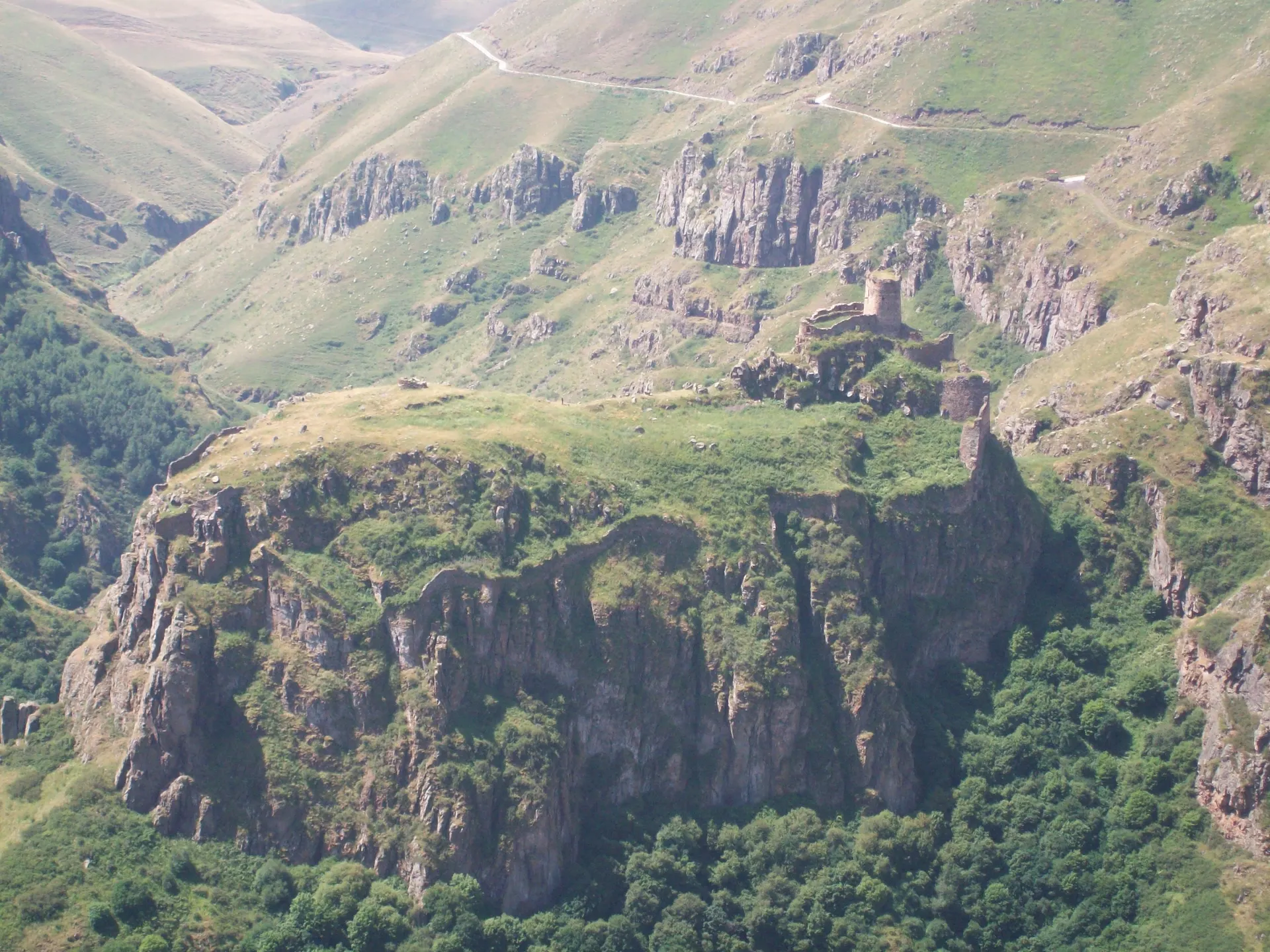 Şeytan Kalesi ve kanyon, Şeytan Kalesi