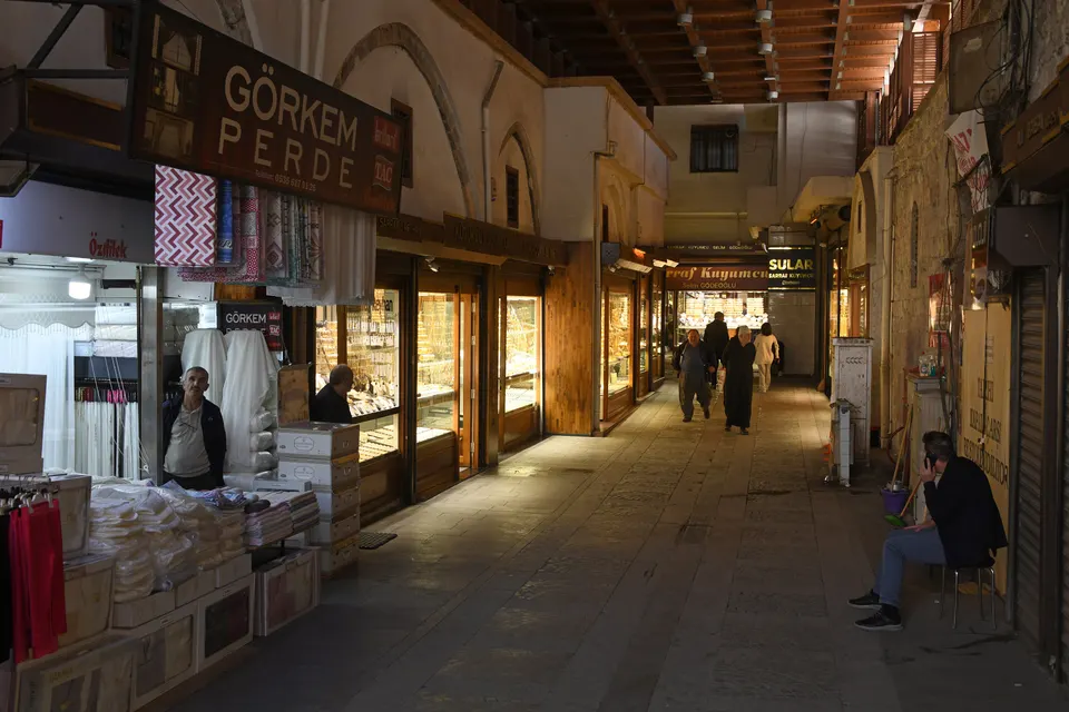 Kapalı Çarşı, ahşap tavanlı sokak, Kapalı Çarşı