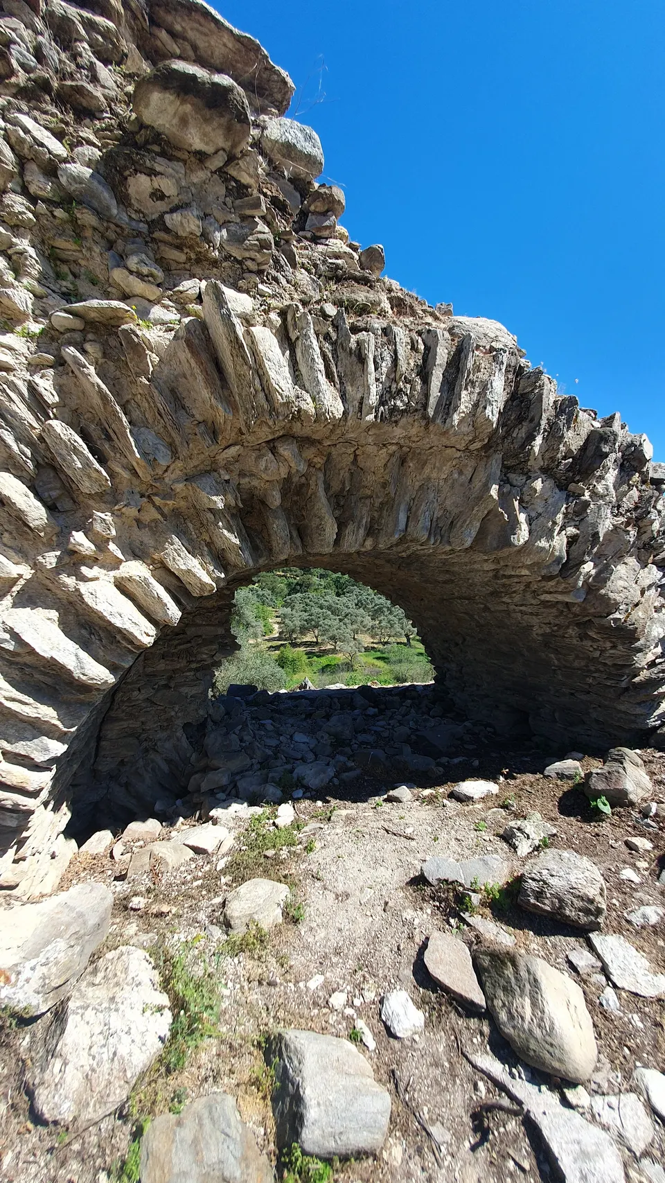 Mastaura hamamı, tonoz kemer, Mastaura Antik Kenti