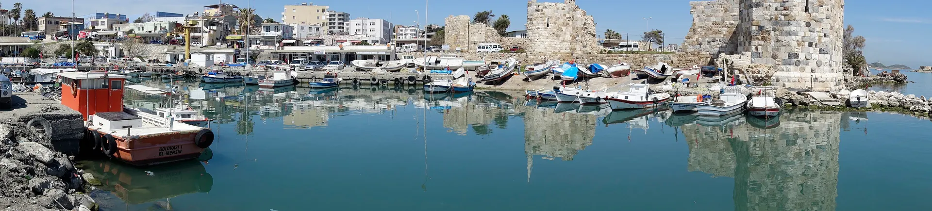 Yumurtalık limanı ve kalesi, Yumurtalık Kalesi ve sahili