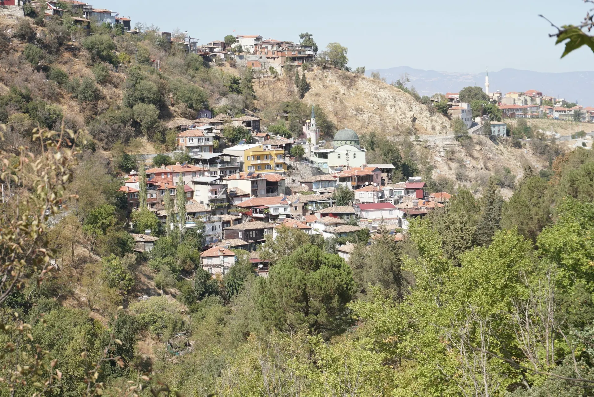Babadağ, yamaçtaki eski evler, Babadağ tarihi evleri