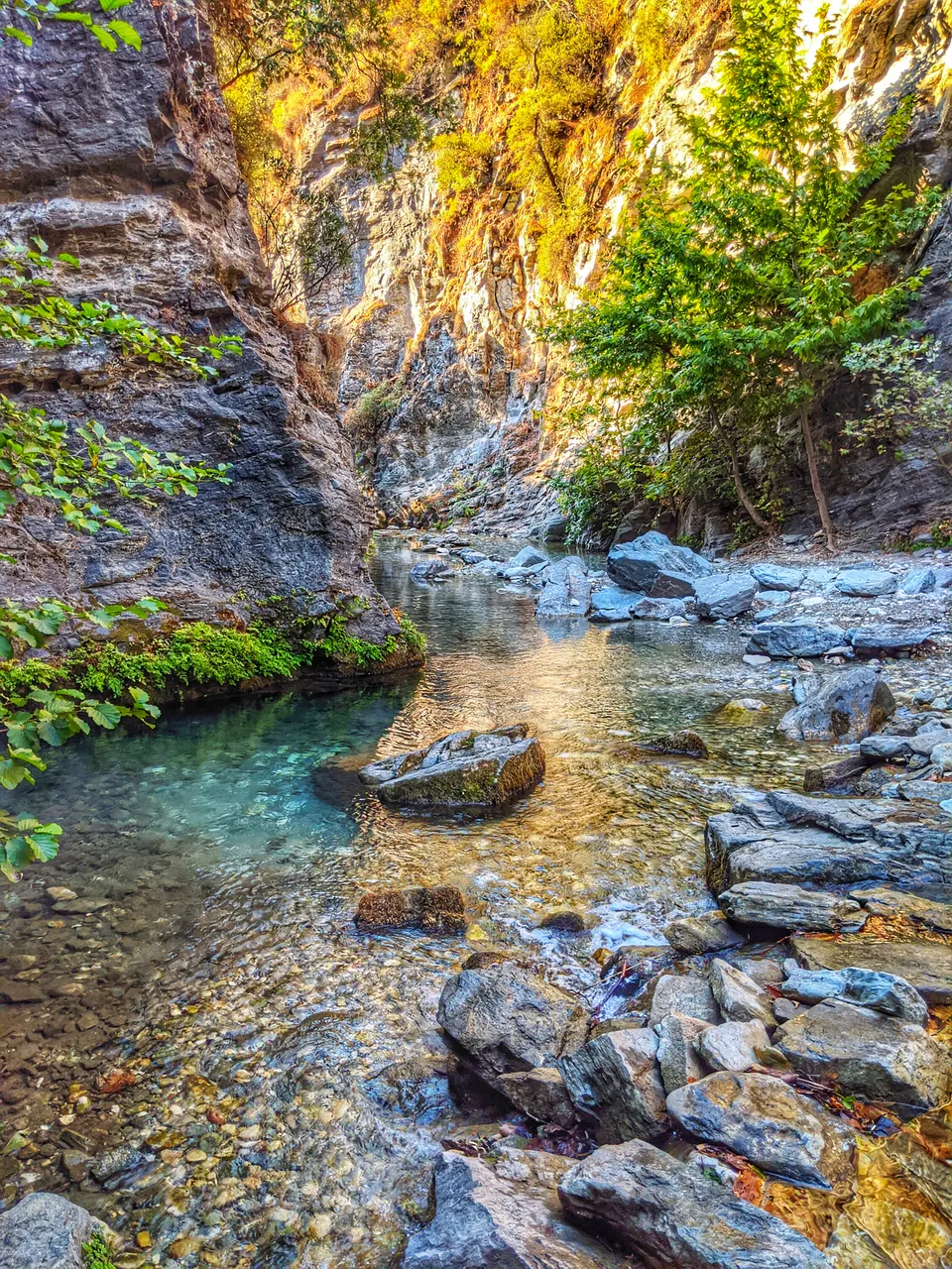 Şahindere kanyon tabanı, Şahindere Kanyonu