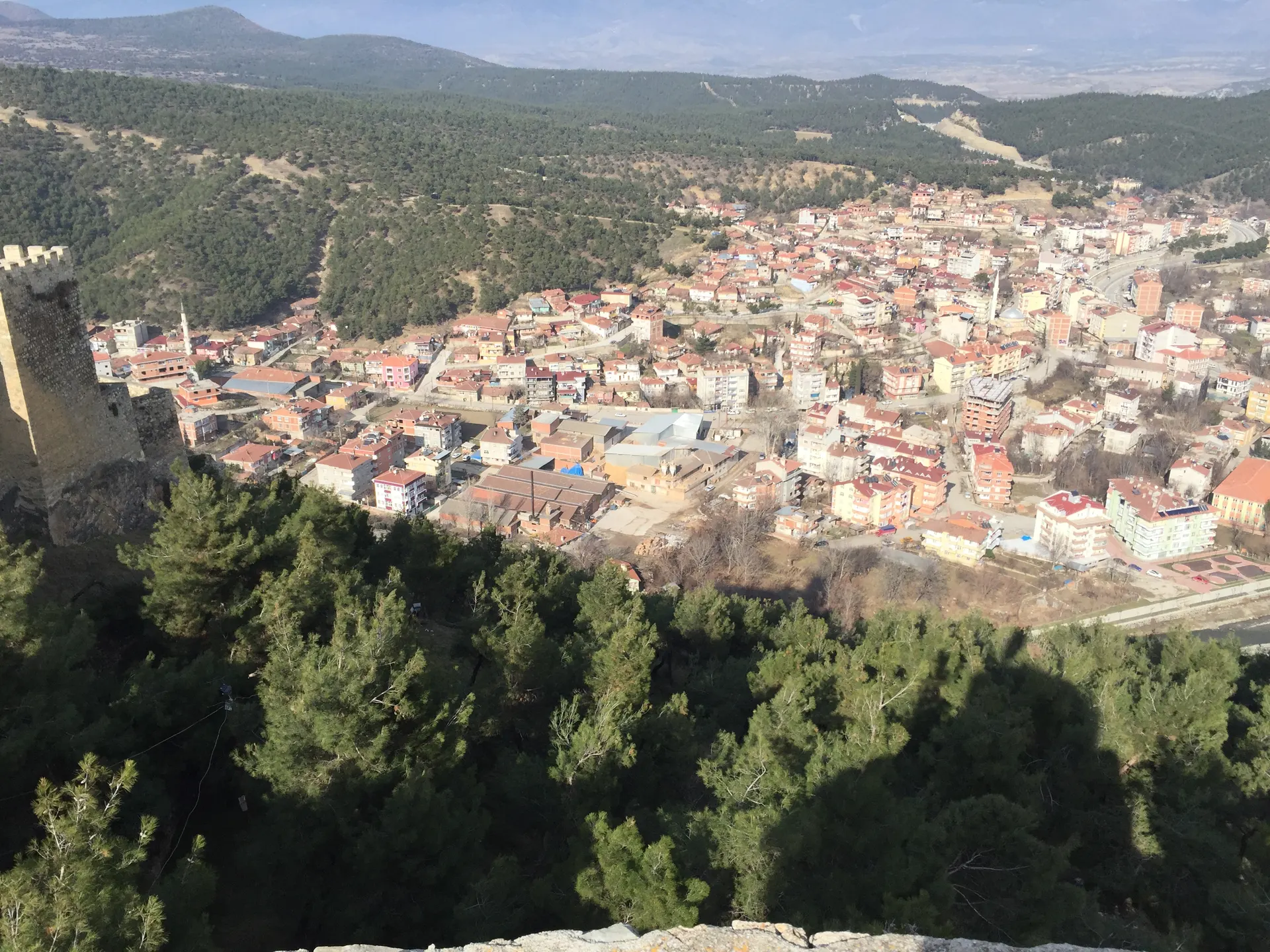 Boyabat Kalesi'nden manzara, Boyabat Kalesi