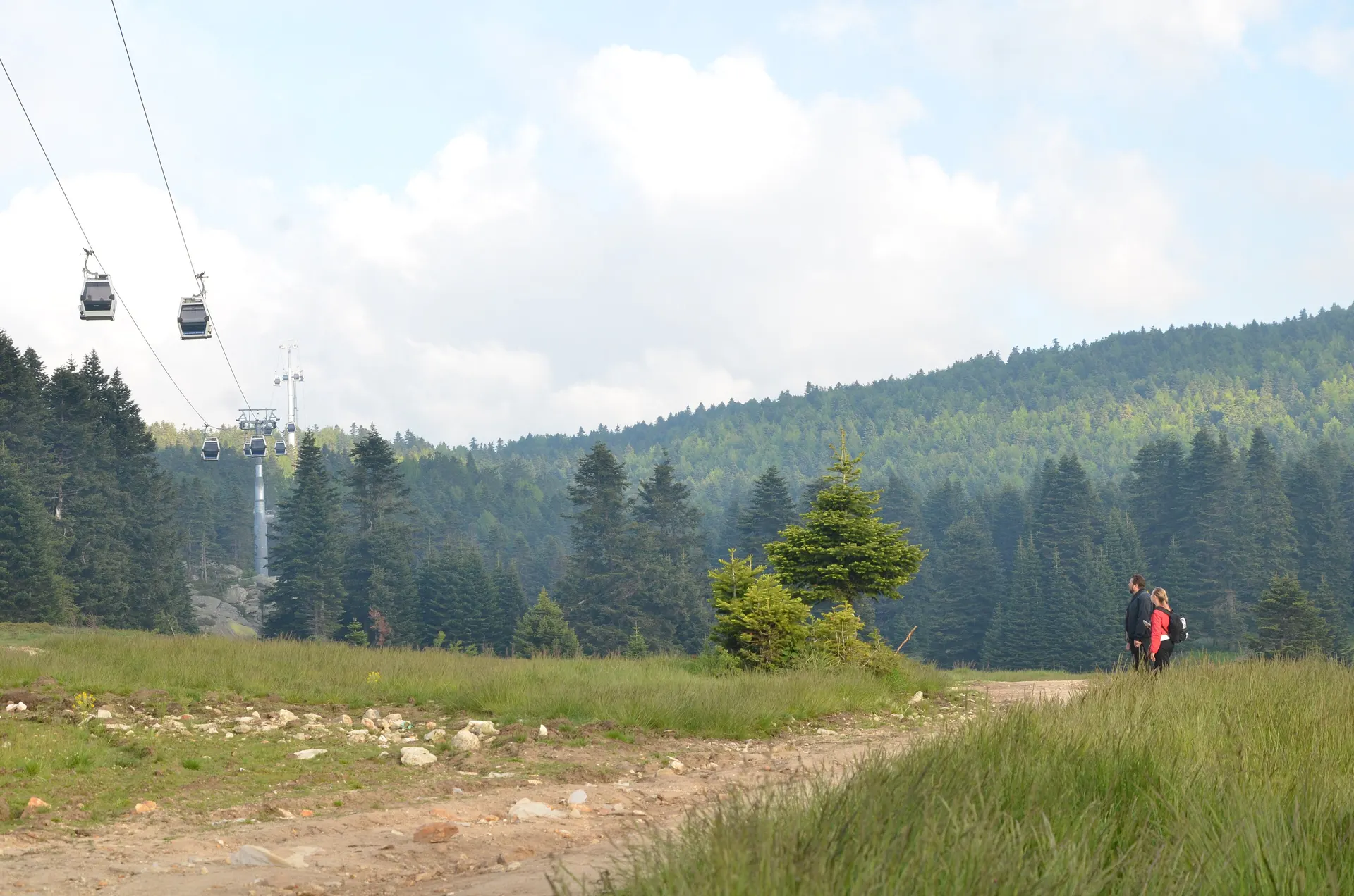 Uludağ Milli Parkı, teleferik hattı, Uludağ