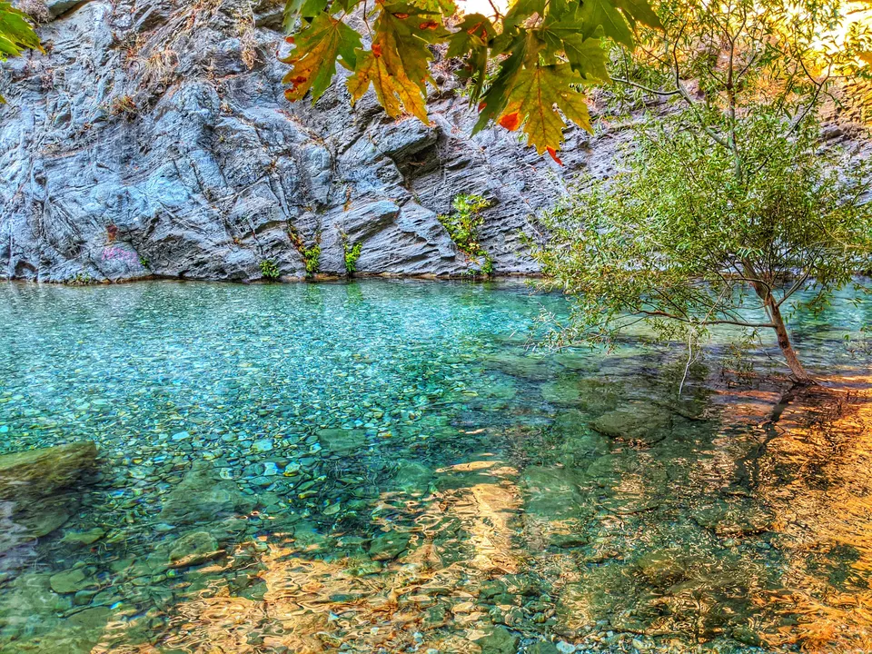 Şahindere'de berrak su, Şahindere Kanyonu