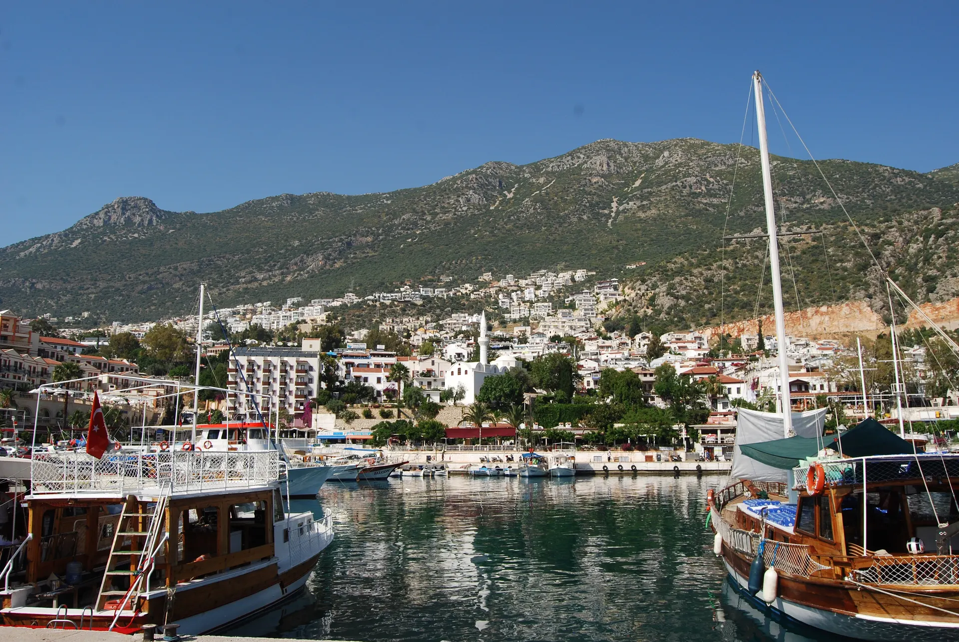 Kalkan limanı, Kalkan