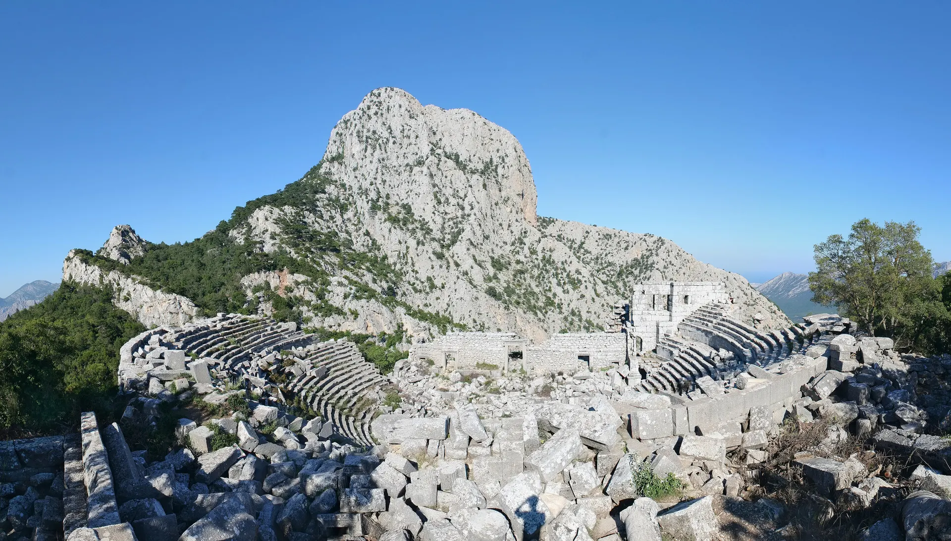 Termessos tiyatrosu, Termessos