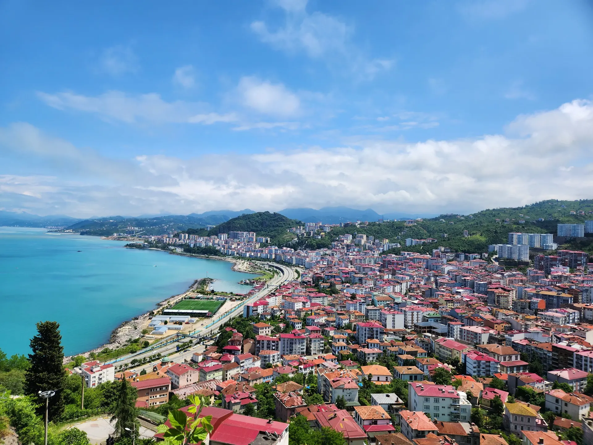 Giresun Kalesi'nden manzara, Giresun Kalesi