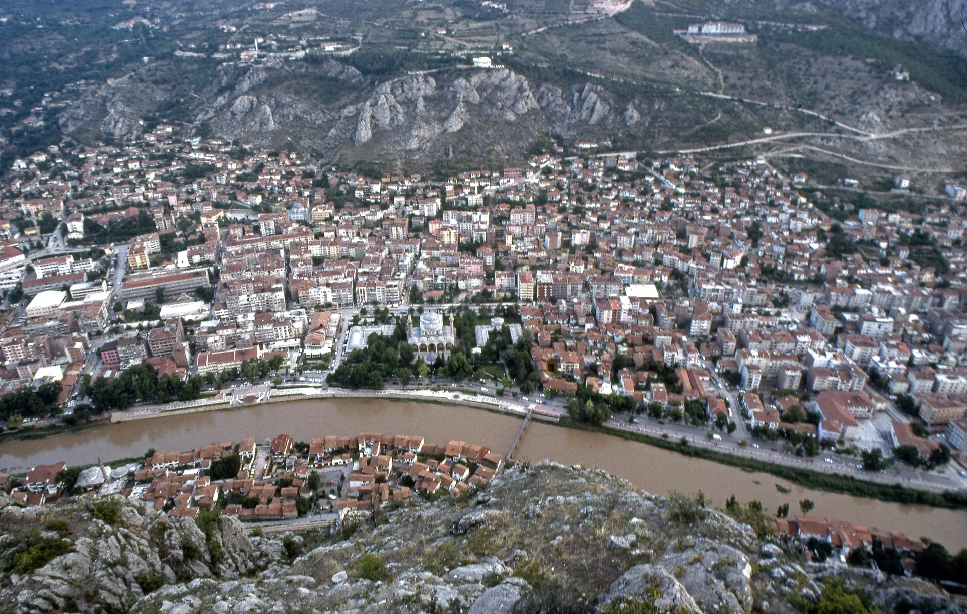 Harşena Kalesi'nden Amasya, Harşena Kalesi