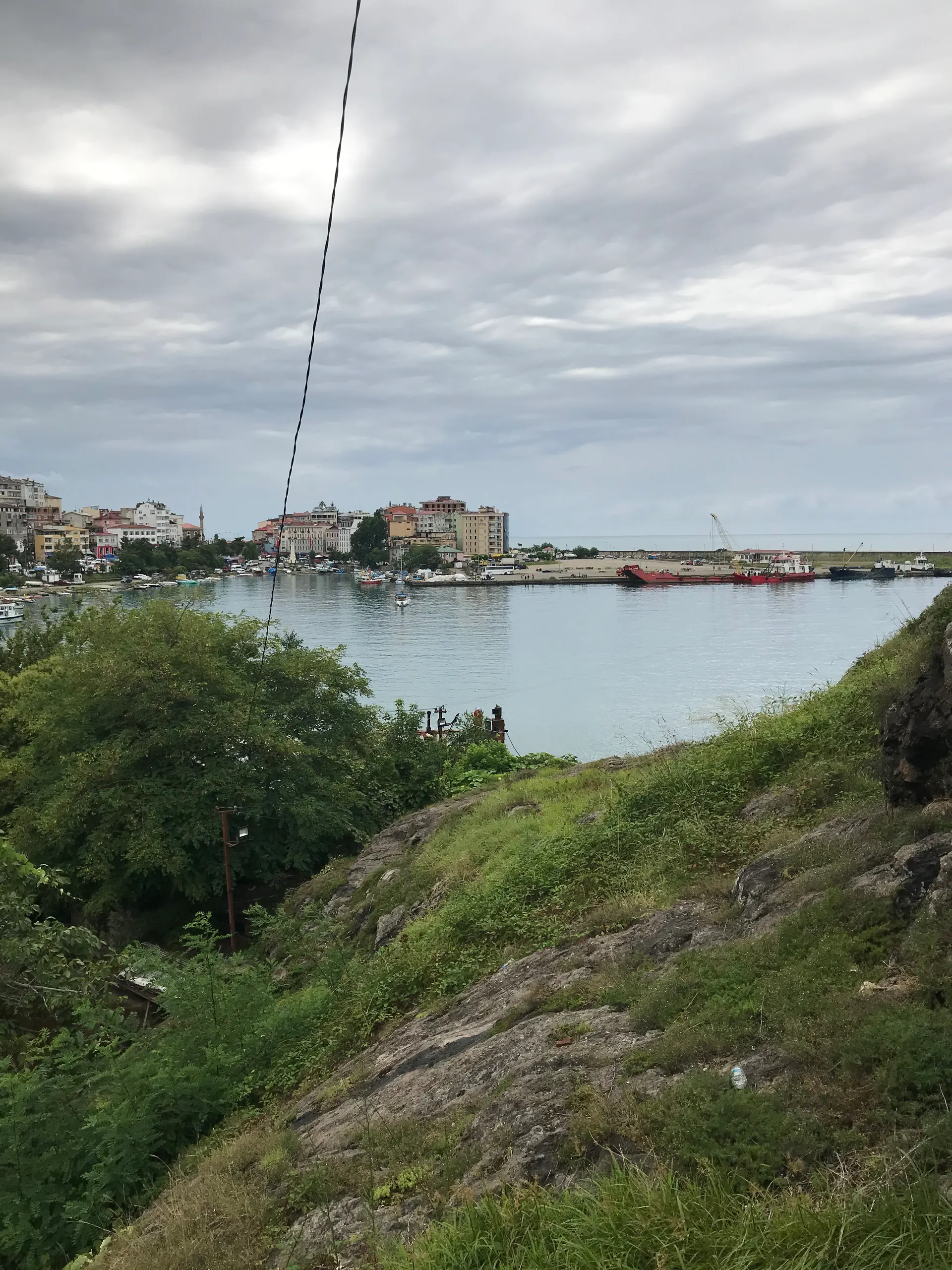 Tirebolu limanı, Tirebolu Kalesi (St. Jean Kalesi)