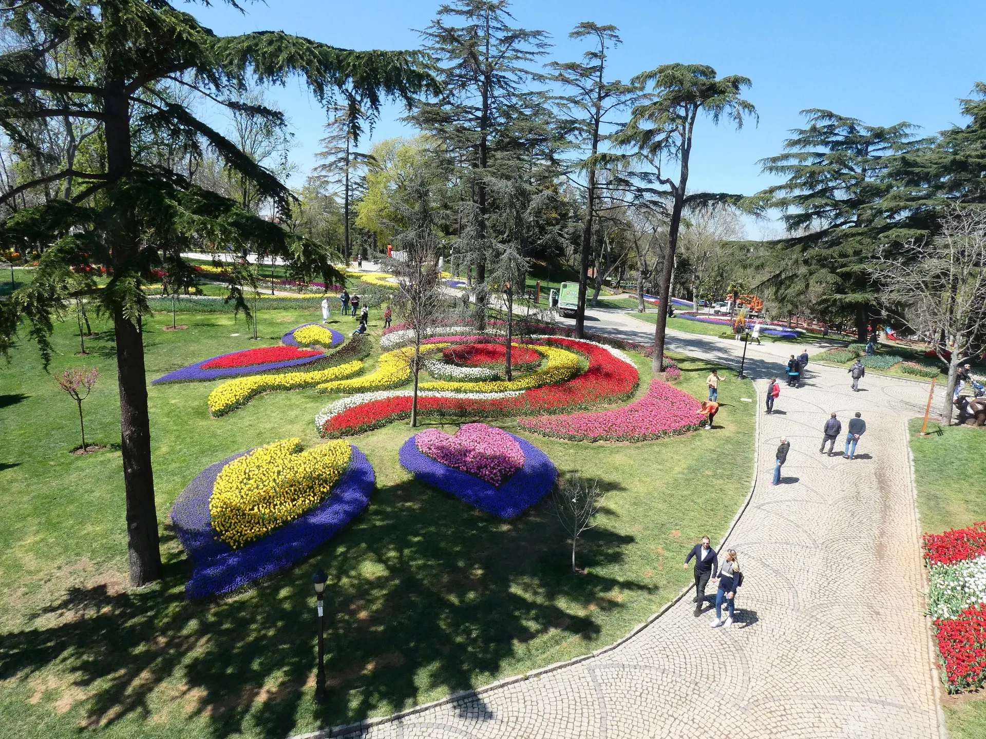 Emirgan Korusu'nda lale bahçeleri, Emirgan Korusu
