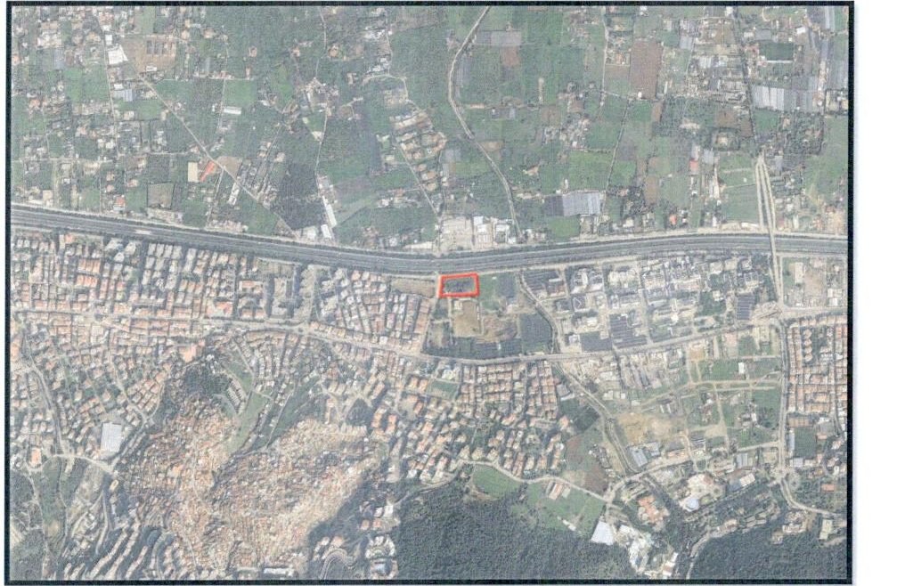 İnciraltı 25034 ada 1 parselin hava fotoğrafı