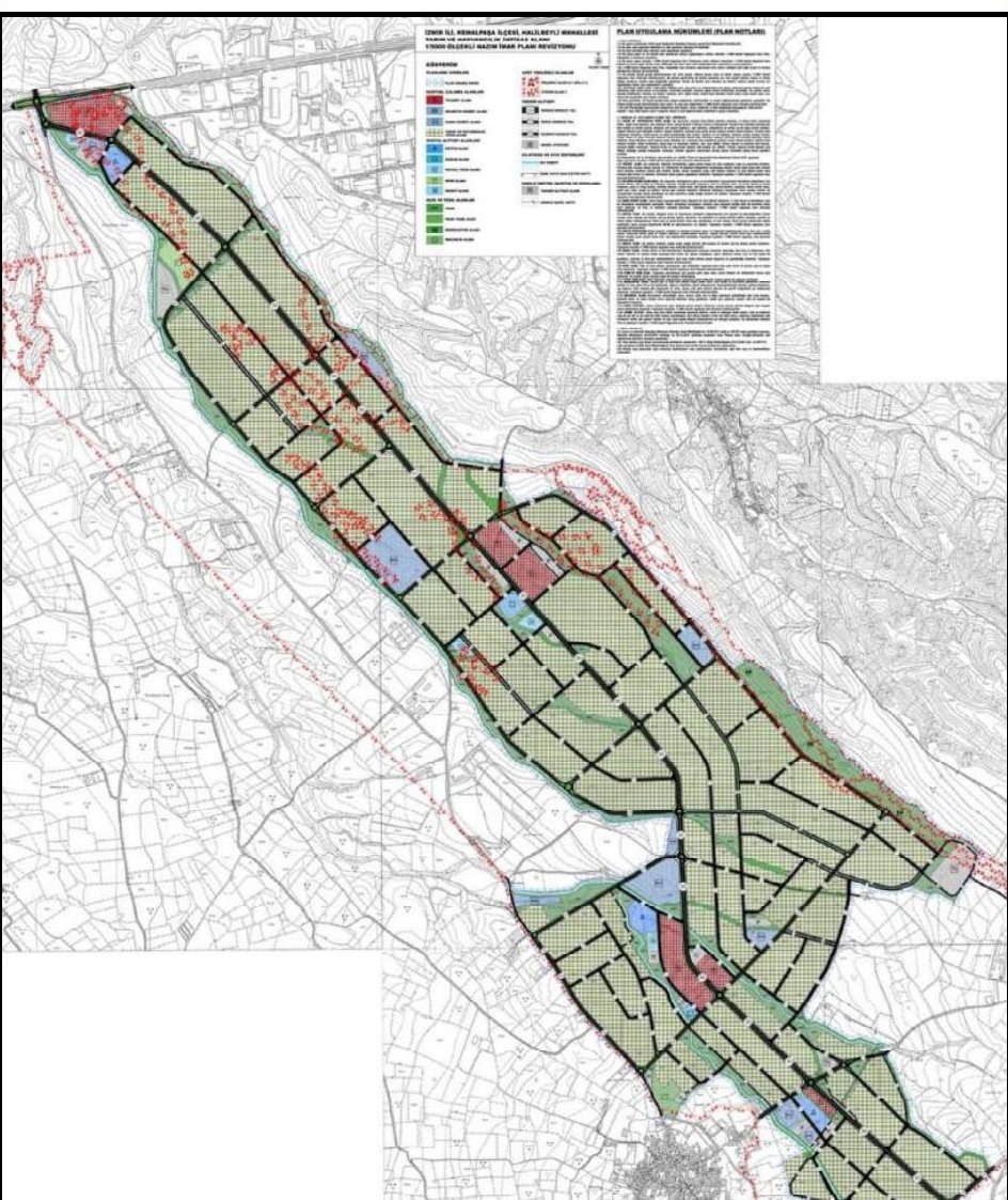Halilbeyli öneri 1/5000 nazım imar planı