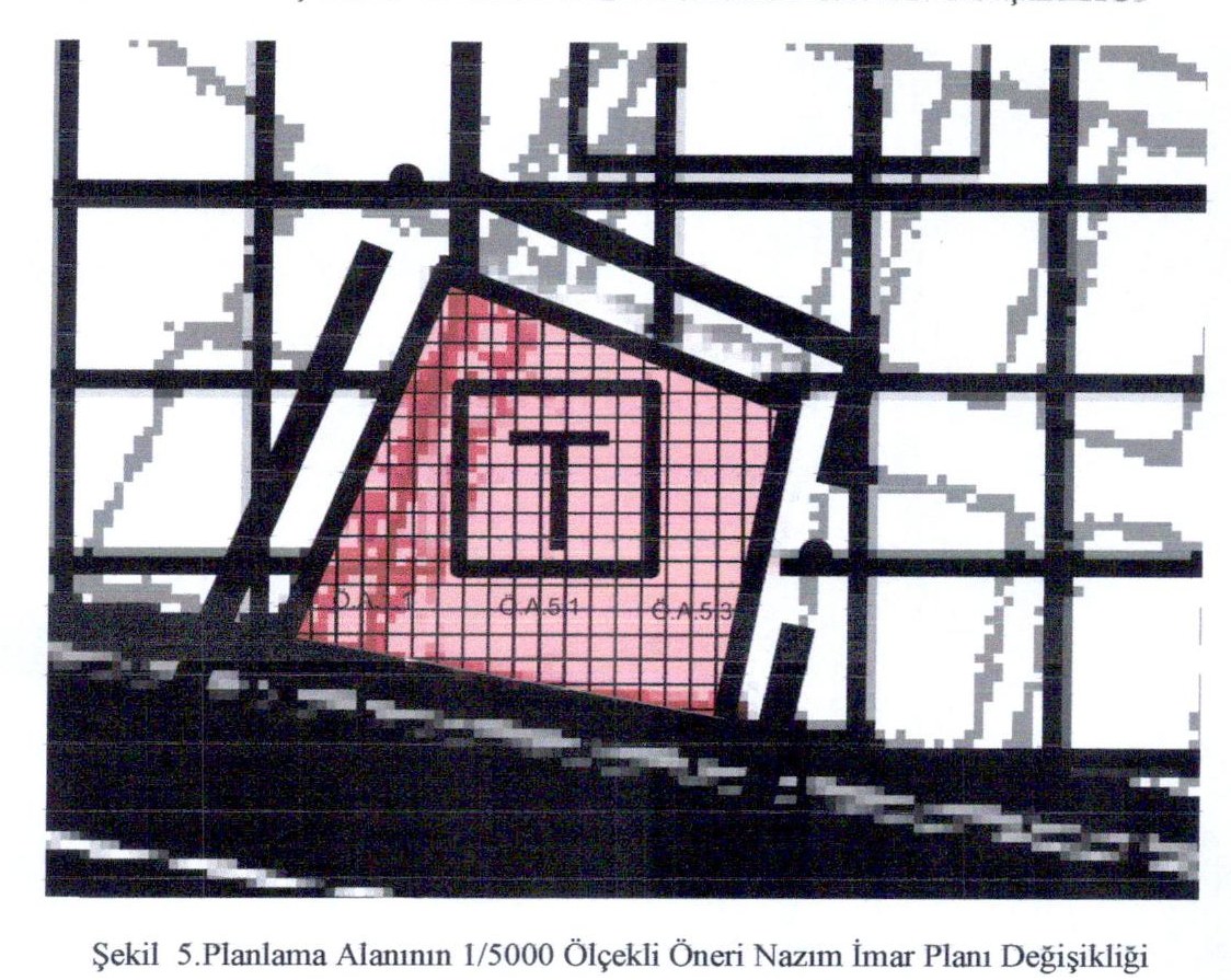 Kültür Mahallesi 1185 ada 2 parsel öneri nazım imar planı